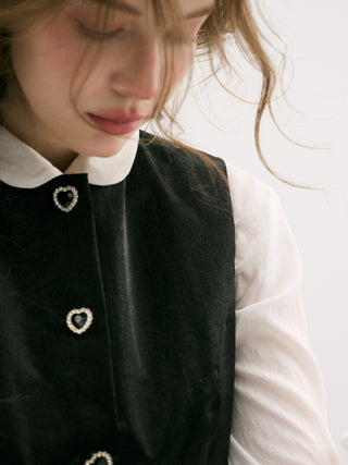 Marielle Petite Collar Blouse