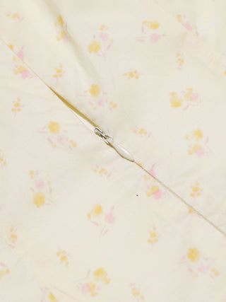 Mellow Butter Tiered Mini Dress