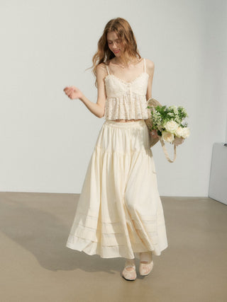 Melua Tiered Maxi Skirt