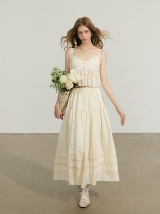 Melua Tiered Maxi Skirt