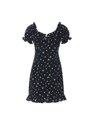 Midnight Backless Mini Dress