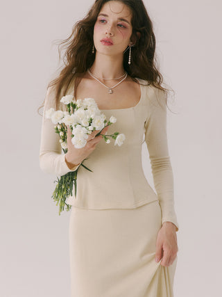 Mieline Peplum Top