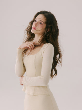 Mieline Peplum Top