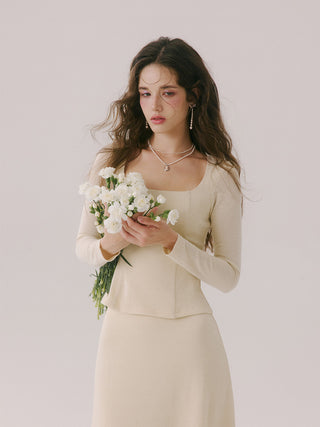 Mieline Peplum Top