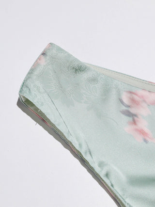 Mint Blossom Mini Dress