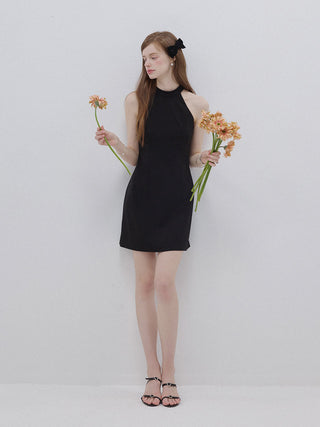 Minuet Halterneck Mini Dress