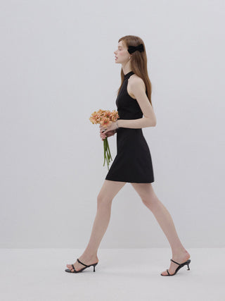 Minuet Halterneck Mini Dress