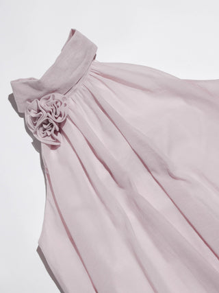 Misty Purple Halterneck Mini Dress