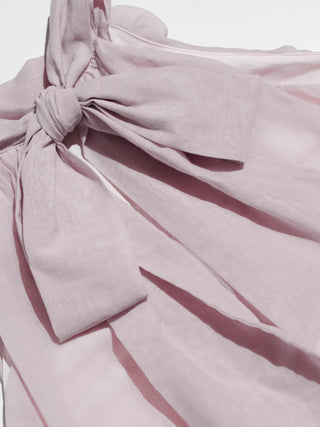 Misty Purple Halterneck Mini Dress