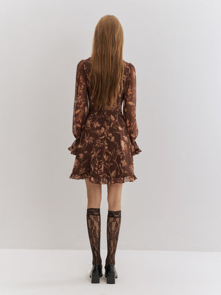 Mocabelle Floral Mini Dress