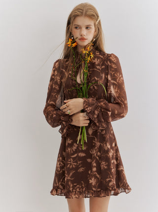 Mocabelle Floral Mini Dress