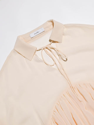Momo Shirring Blouse Set