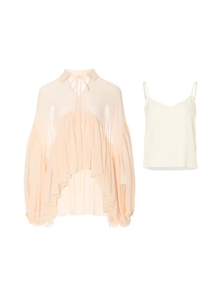 Momo Shirring Blouse Set
