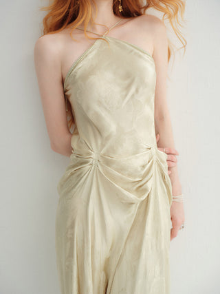 Moss Glow Maxi Dress