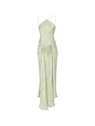 Moss Glow Maxi Dress