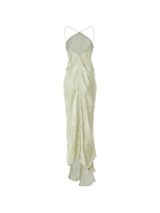 Moss Glow Maxi Dress