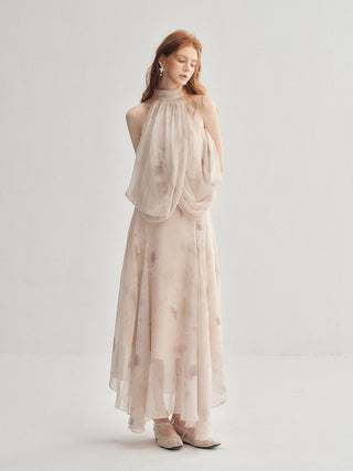 Mystic Chiffon Maxi Skirt