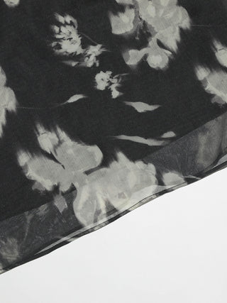 Noirvelle Rosette Mini Dress
