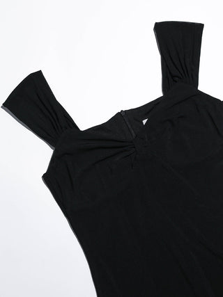 Nox Heart Neck Long Dress