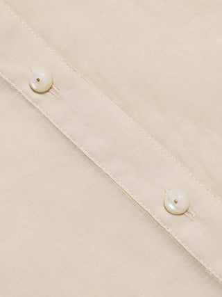 Nudi Beige Sheer Blouse