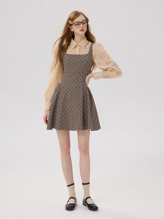 Nudi Beige Sheer Blouse