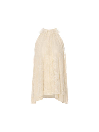 Ode Lace Chiffon Blouse