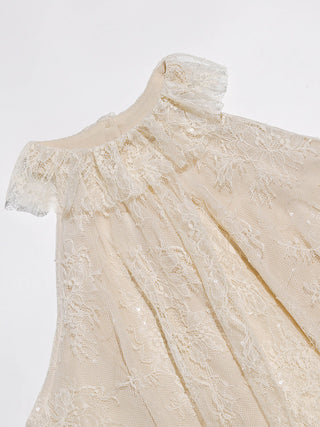 Ode Lace Chiffon Blouse