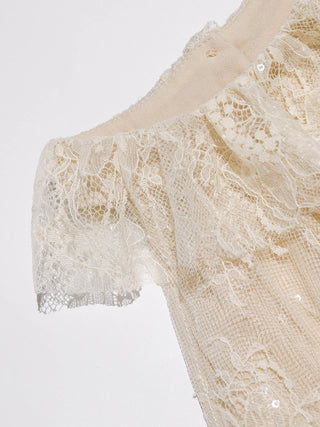 Ode Lace Chiffon Blouse