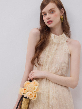 Ode Lace Chiffon Blouse