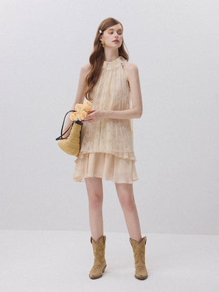 Ode Lace Chiffon Blouse