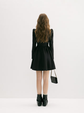 Odette Bow Mini Dress