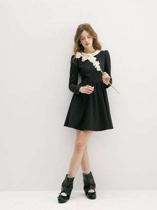 Odette Bow Mini Dress