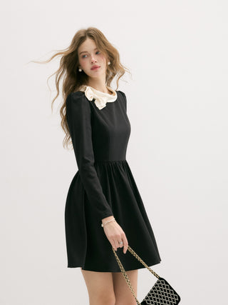 Odette Bow Mini Dress