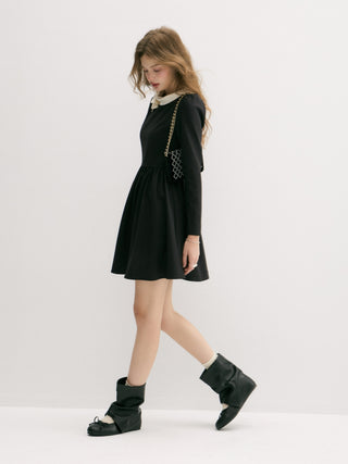 Odette Bow Mini Dress