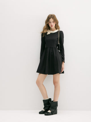 Odette Bow Mini Dress