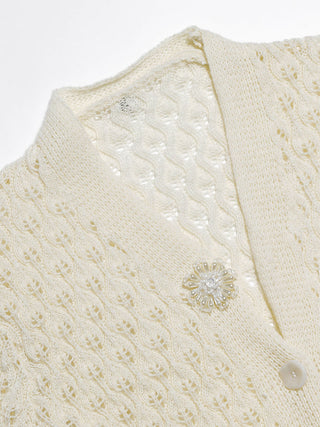 Odor Pointel Cardigan