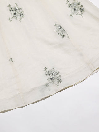 Ophelia Embroidered Mini Dress