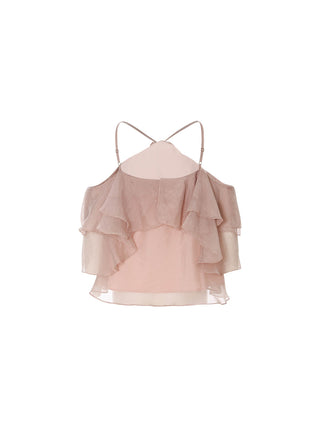 Orchid Ruffle Blouse