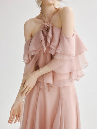 Orchid Ruffle Blouse