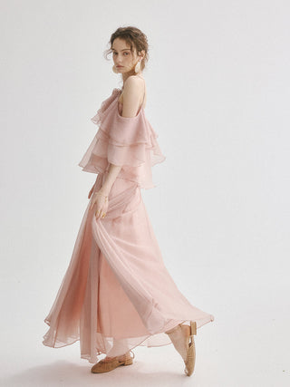 Orchid Ruffle Blouse