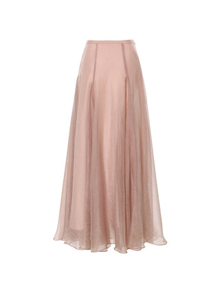 Orchid Tie Maxi Skirt