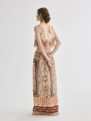 Oriental Sleeveless Blouse