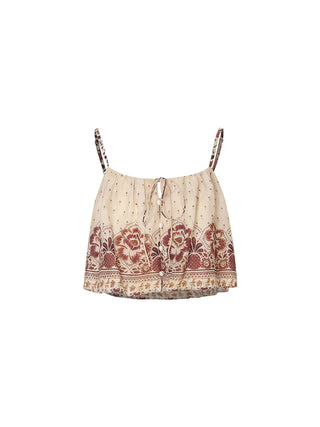 Oriental Sleeveless Blouse