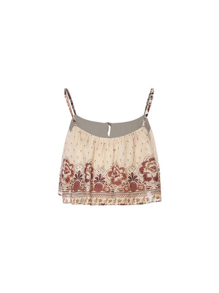 Oriental Sleeveless Blouse