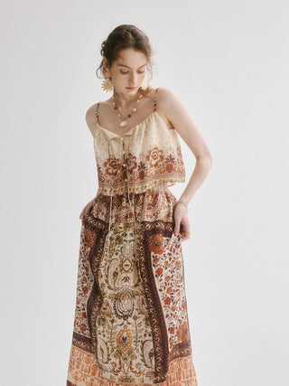 Oriental Sleeveless Blouse