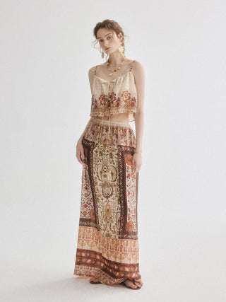 Oriental Sleeveless Blouse