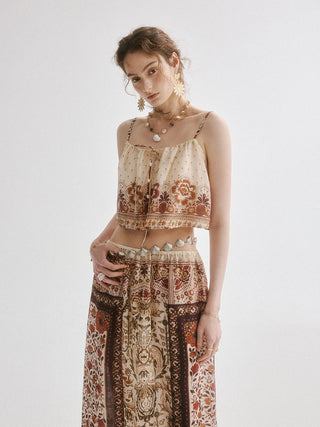 Oriental Sleeveless Blouse