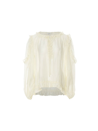 Panna Ruffle Blouse Set