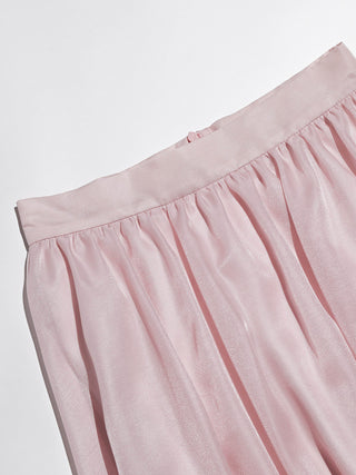 Peach Pink Long Skirt