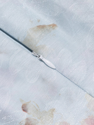 Periwinkle Halterneck Maxi Dress